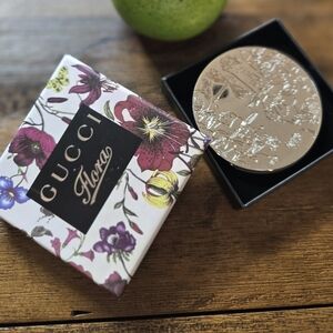 Gucci Flora Compact Dual Mirror with Box